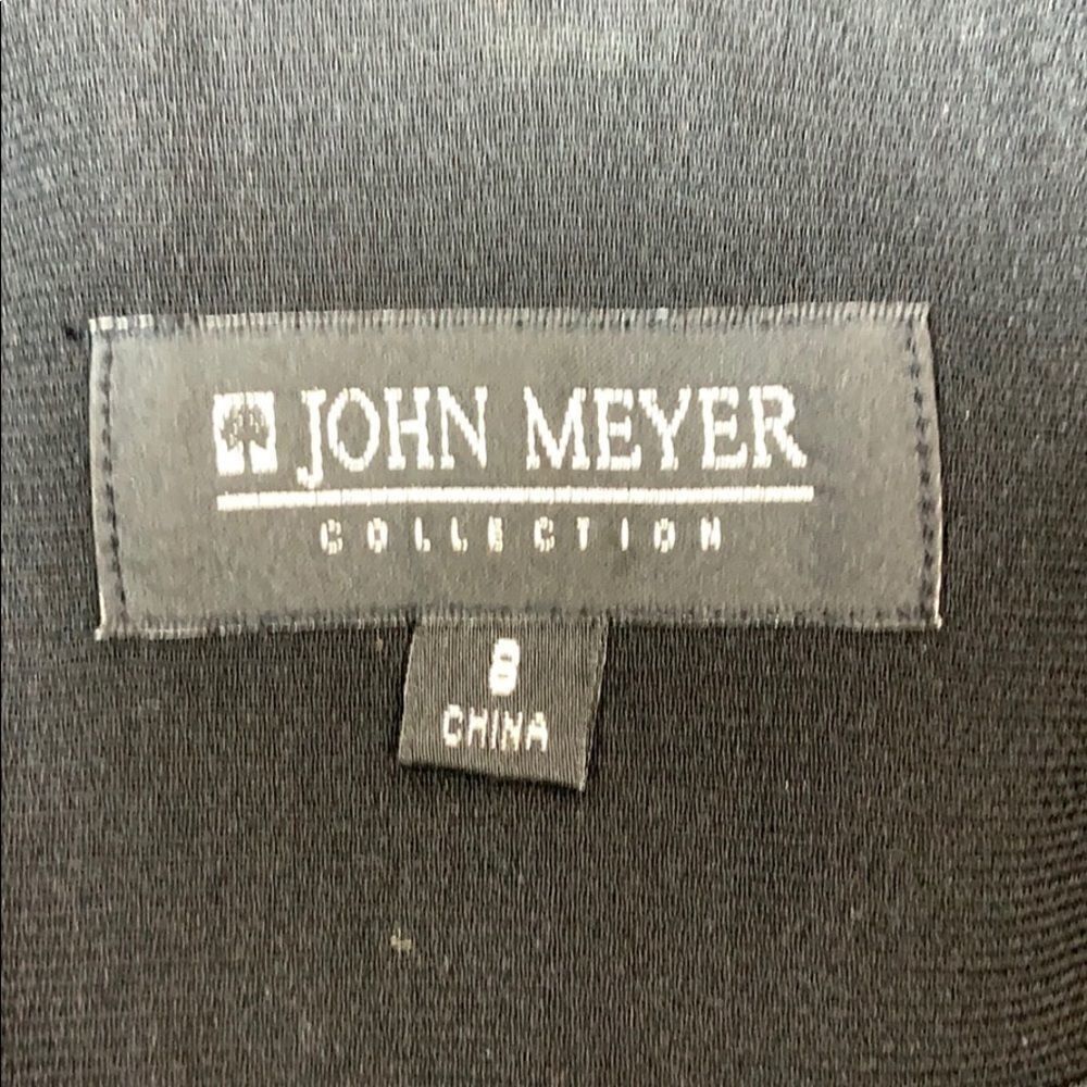 Dressy John Meyer rhinestone beaded trim blazer 3/4 sleeve size 8 - Picture 10 of 13
